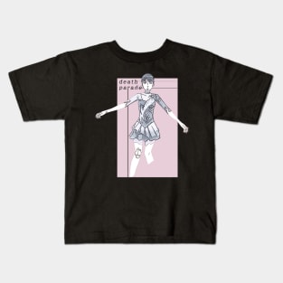 Death Parade ''INJURED VENGEANCE'' V1 Kids T-Shirt